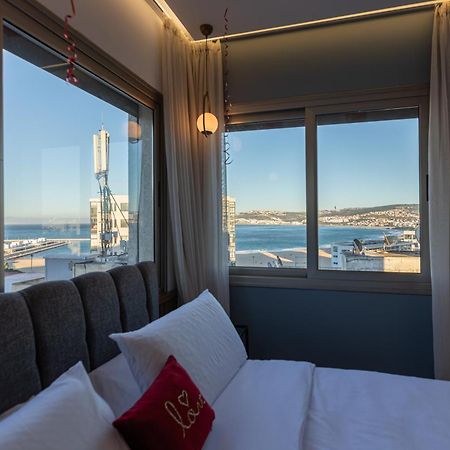 טנג'יר Marina View Residence Luxurious Studio Retreat With Stunning Ocean Views 1 Double Bedroom, 1 Convertible Couch מראה חיצוני תמונה